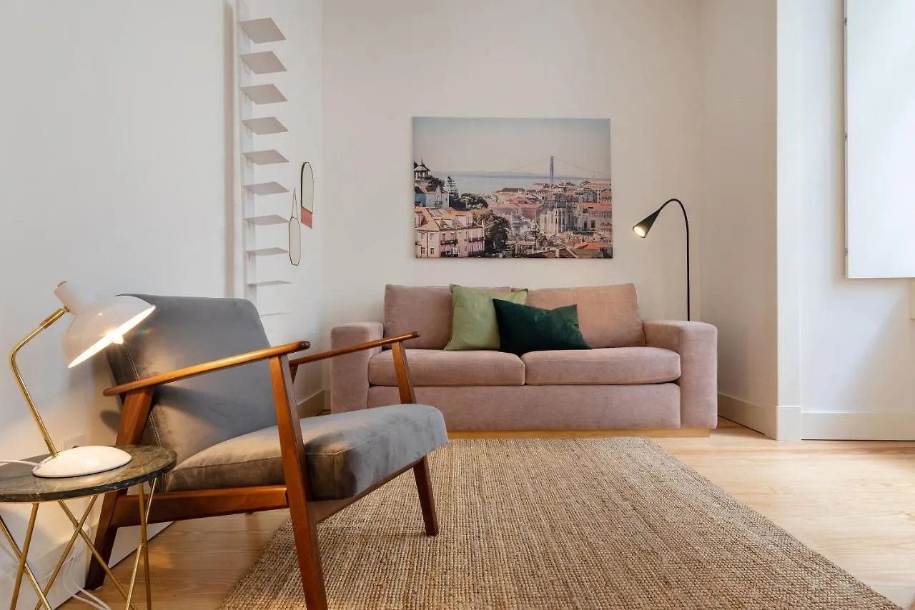 Modern 1Bdr In Downtown Lisbon By Lovelystay Portugal